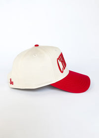 Chicago Puff Baseball Cap - Red