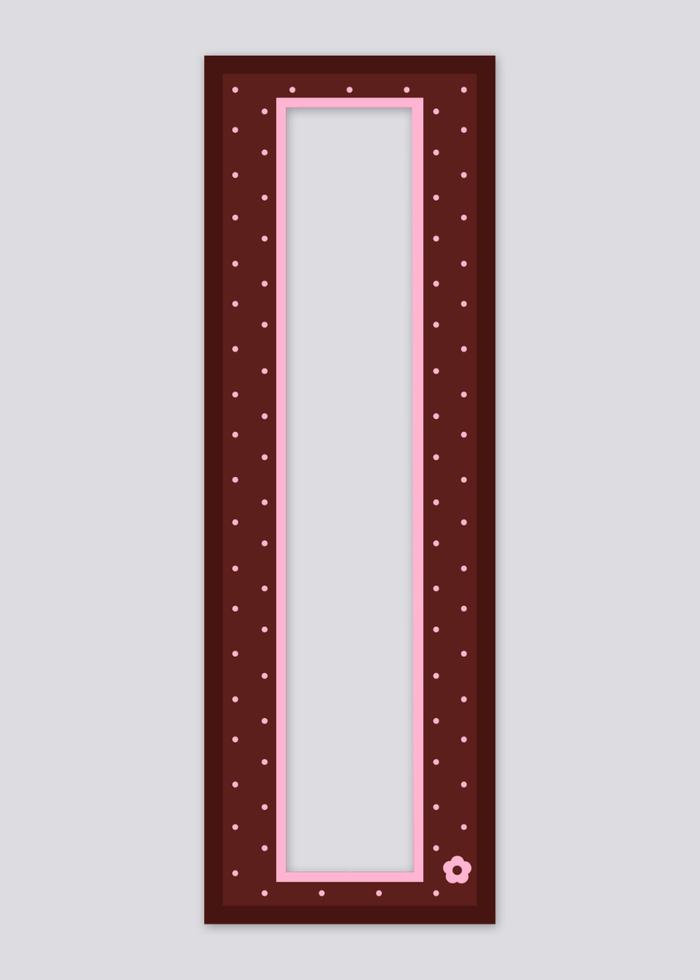 Cocoa Magnetic Photobooth Frame