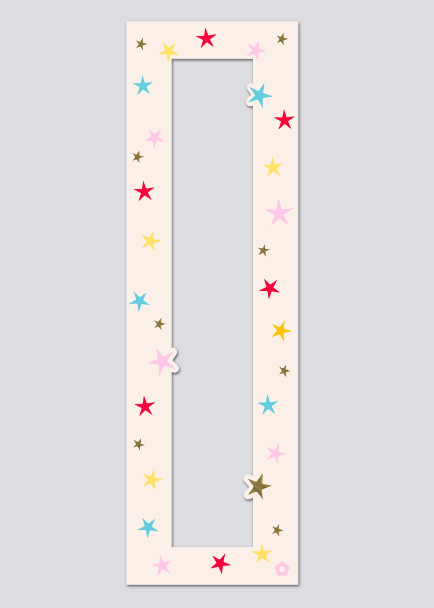 Confetti Star Magnetic Photobooth Frame