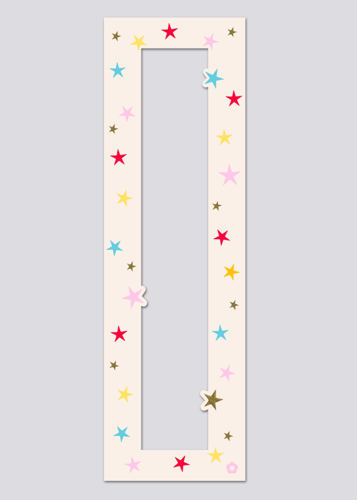 Confetti Star Magnetic Photobooth Frame