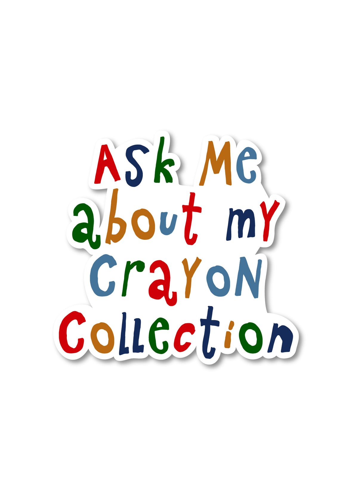 Crayon Collection Sticker