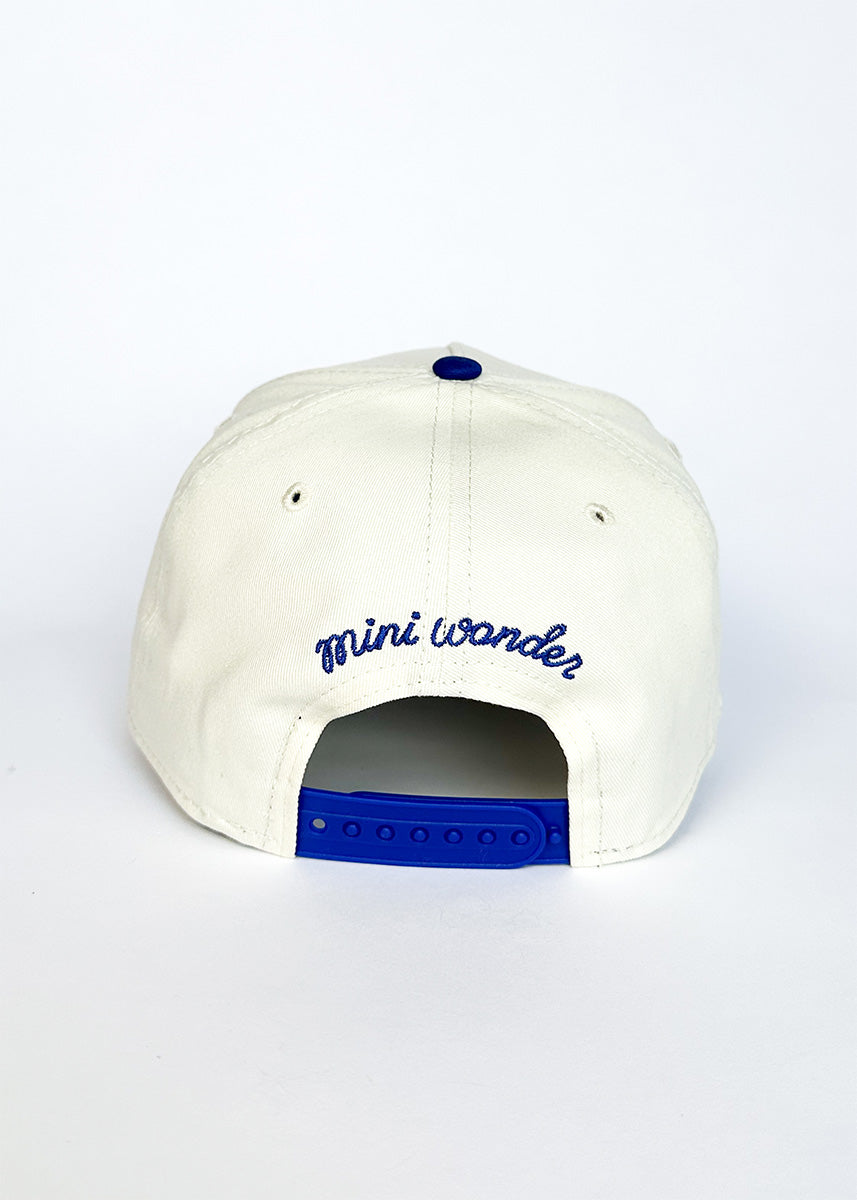 Youth Cubbies Two-Tone Puff Hat - Royal