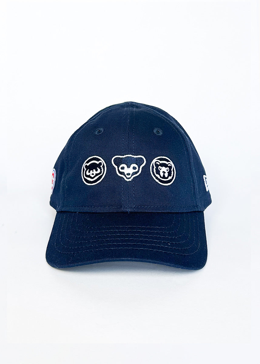 Toddler Chicago Cubs Bears Dad Hat - Navy