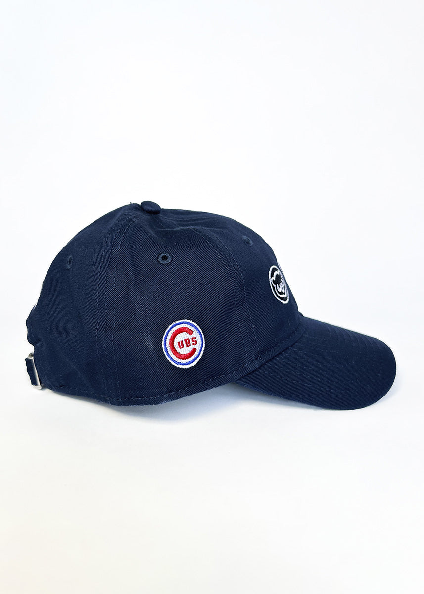 Youth Chicago Cubs Bears Dad Hat - Navy
