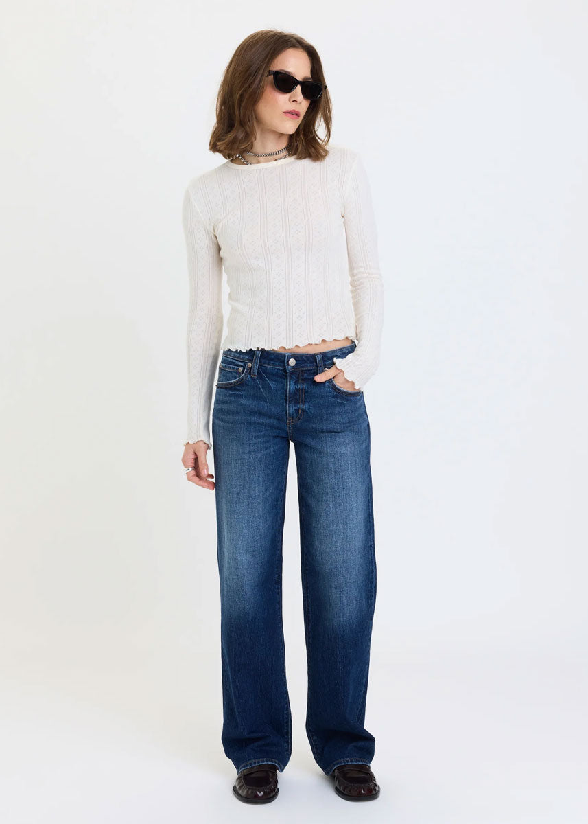 Keeper Low-Rise Straight - Dark Authentic