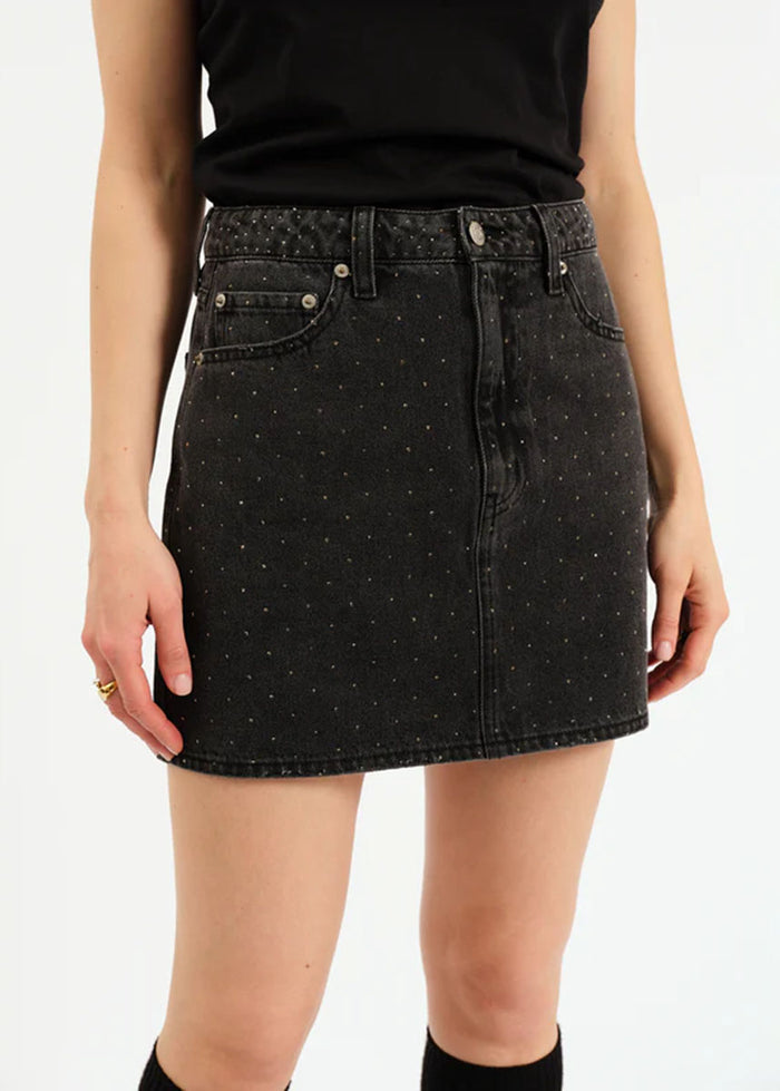 Stash High-Rise Mini Skirt - Starlit Night