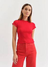 Lily Baby Tee - Cherry