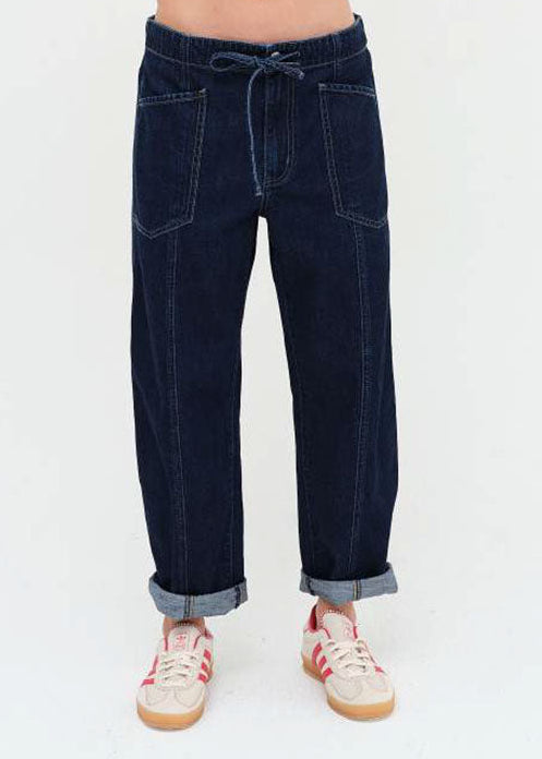 Villa Drawstring Barrel - Blue Mood