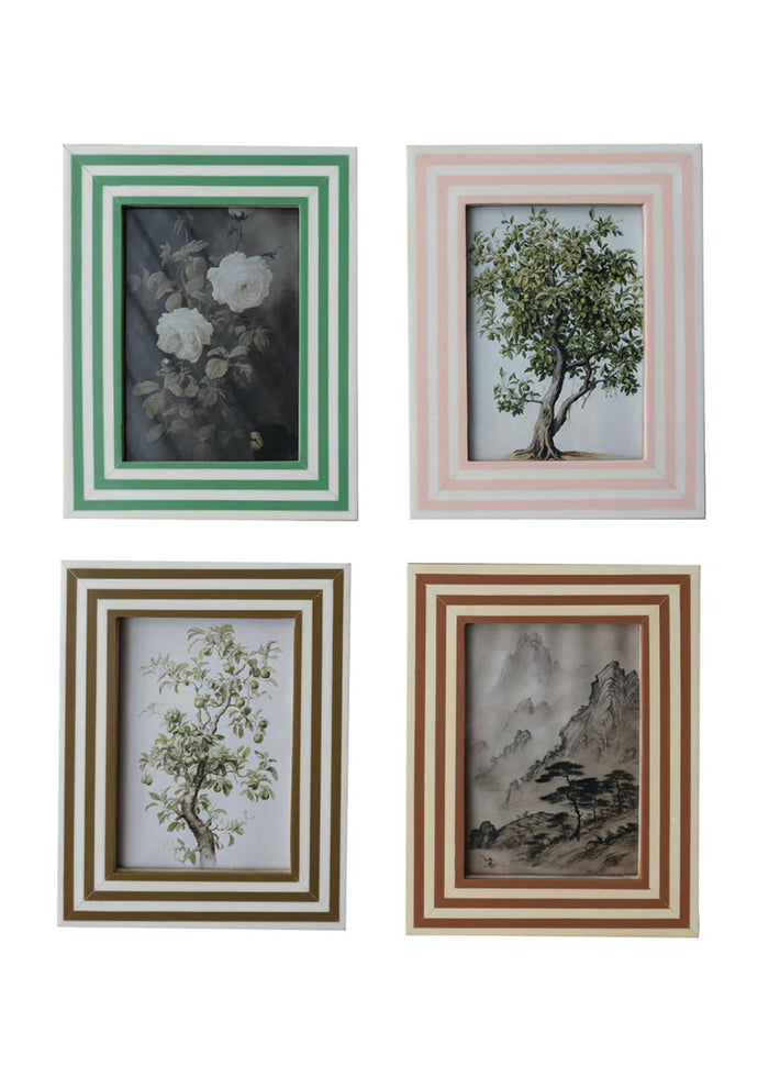 Striped Frame - Bubblegum