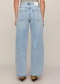 The Show Off High Rise Bowed - Indigo Bloom