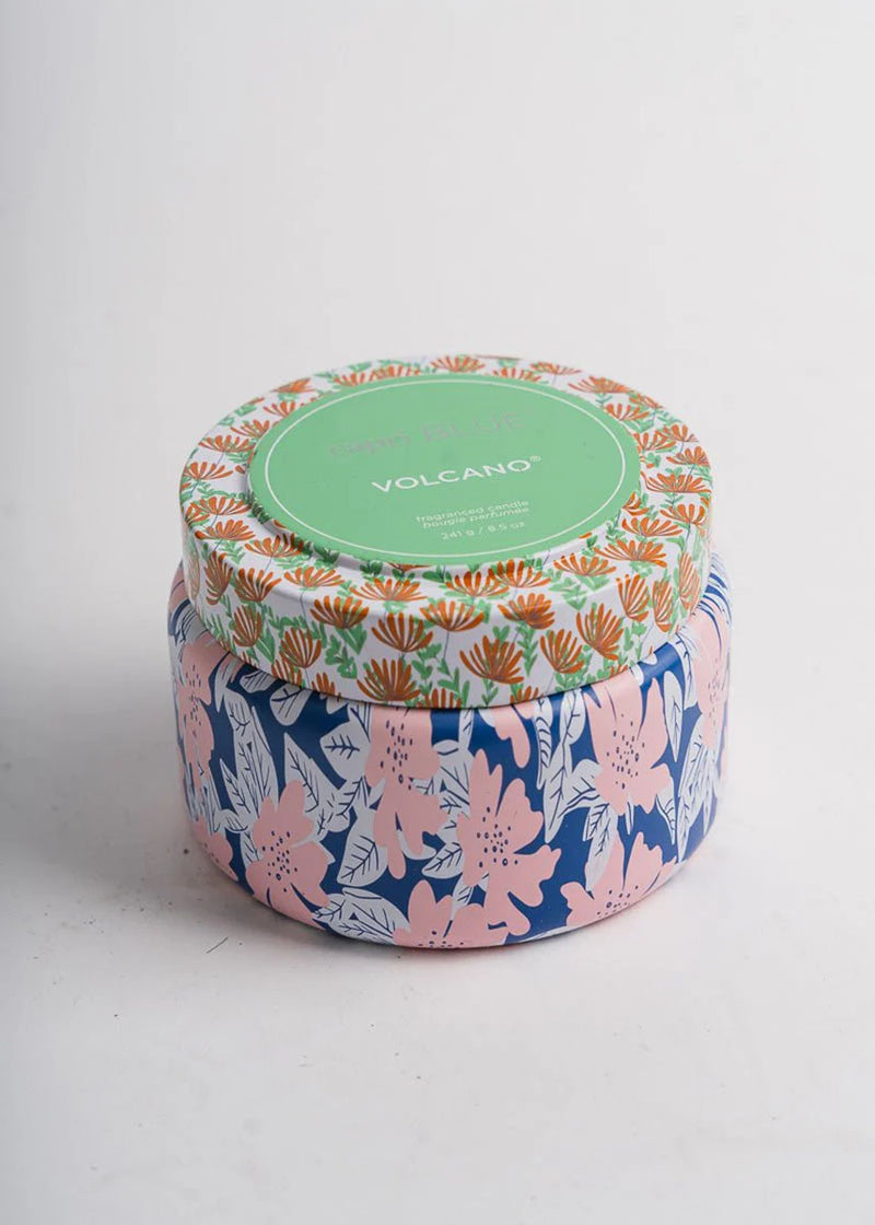 Volcano Pattern Play Travel Tin Candle - 8.5oz