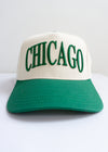 Chicago Blackhawks Puff Baseball Cap - Emerald