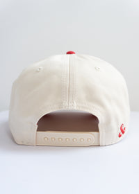 Chicago Blackhawks Puff Baseball Cap - Red