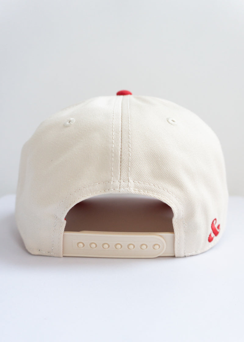 Chicago Blackhawks Puff Baseball Cap - Red