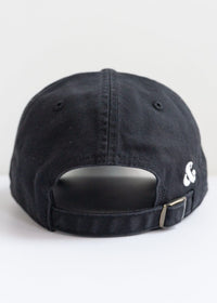 Chicago Blackhawks Block Letter Baseball Cap - Black