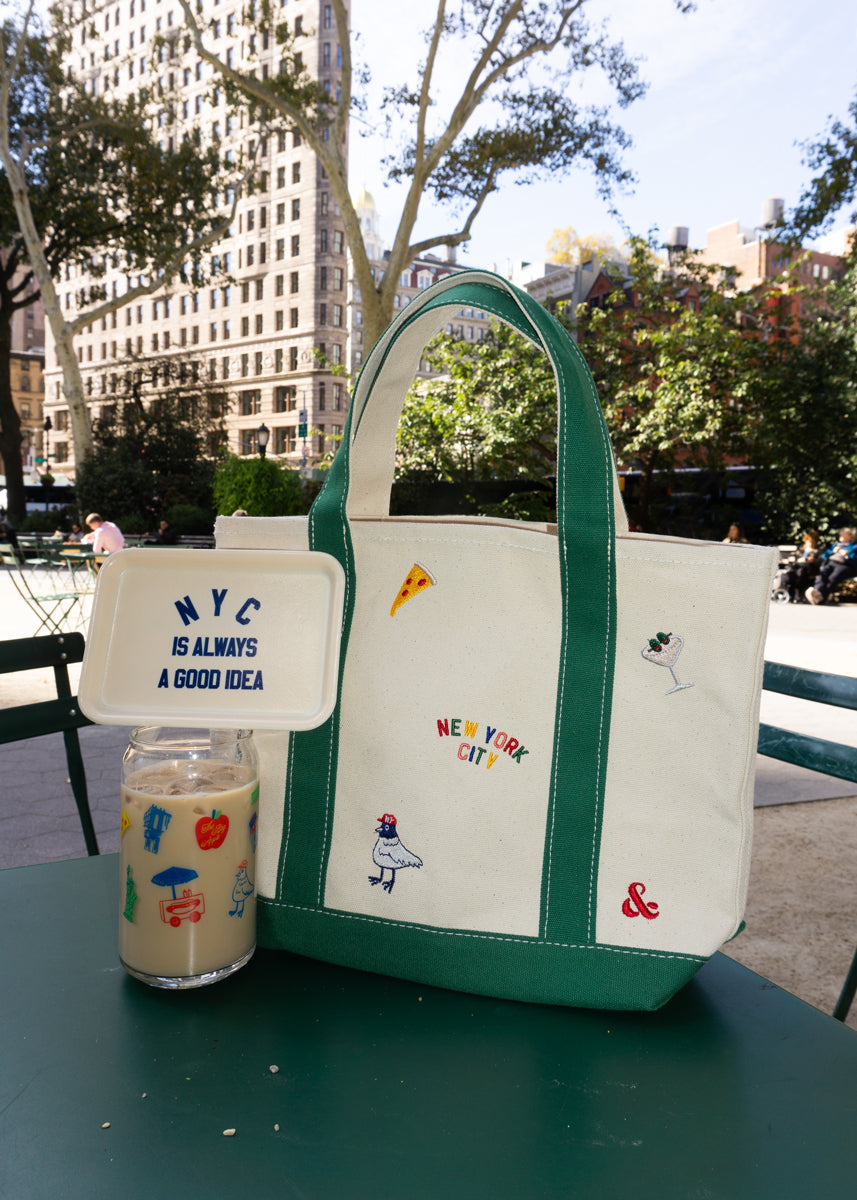 New York City Icons Small Tote