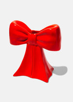 Red Bow Vase