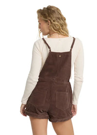Wild Pursuit Short Cord Overalls - Teak