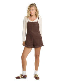 Wild Pursuit Short Cord Overalls - Teak