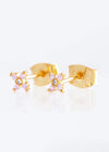 Kia Flower Studs - Gold