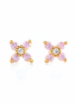 Kia Flower Studs - Gold