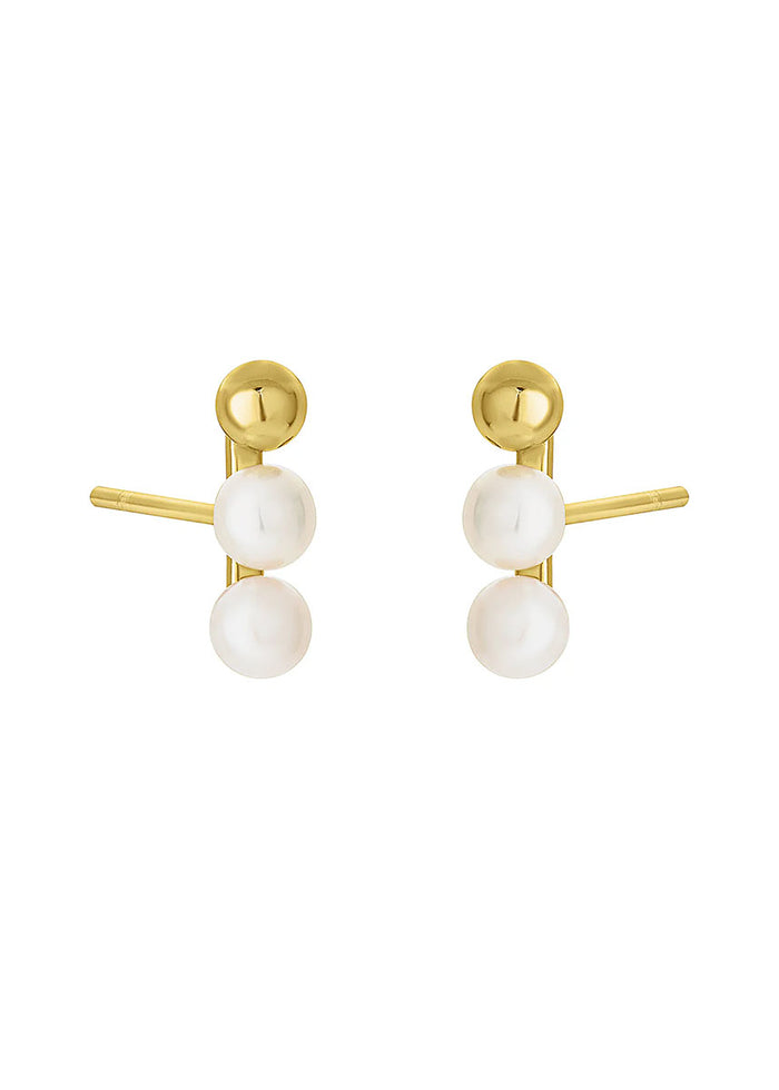 Chelsea Climber Studs - Gold