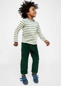 Edward Toddler Long Sleeve - Pine Stripe