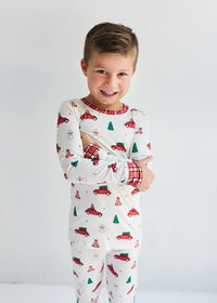 Red Holly Jolly Cruisers Two Piece Set