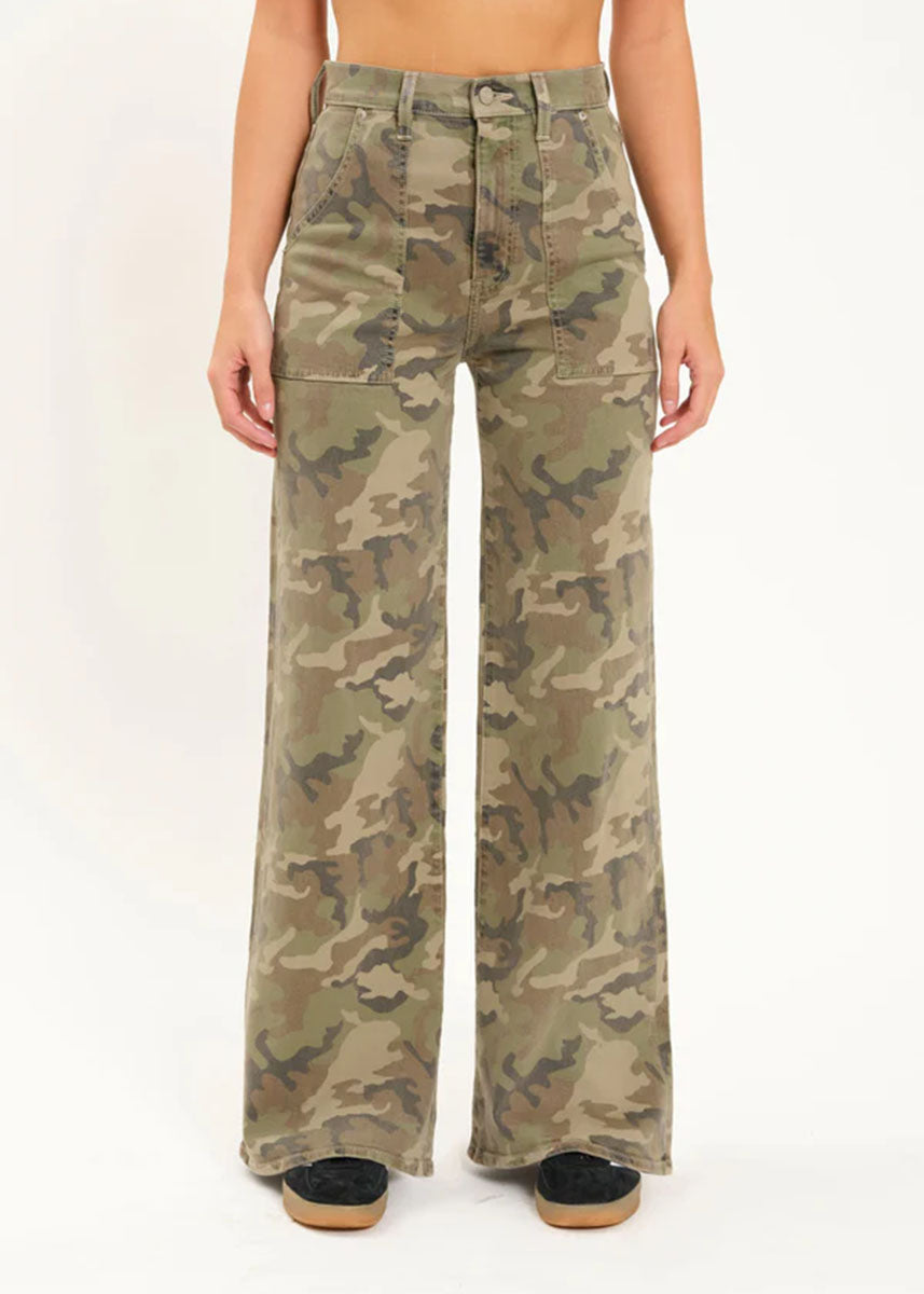 Far Out Patch Pocket High-Rise Wide Leg - Hideaway