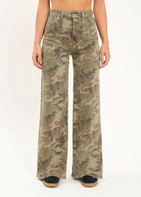 Far Out Patch Pocket High-Rise Wide Leg - Hideaway