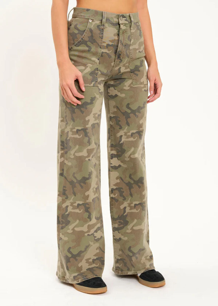 Far Out Patch Pocket High-Rise Wide Leg - Hideaway