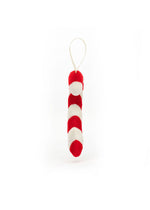 Festive Folly Candy Cane Ornament