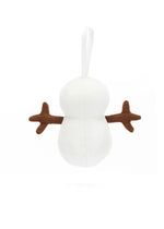 Festive Folly Snowman Ornament