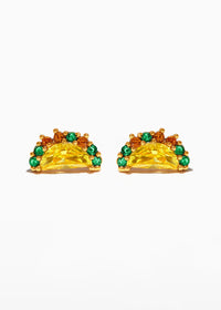 Taco Tuesday Studs - Gold