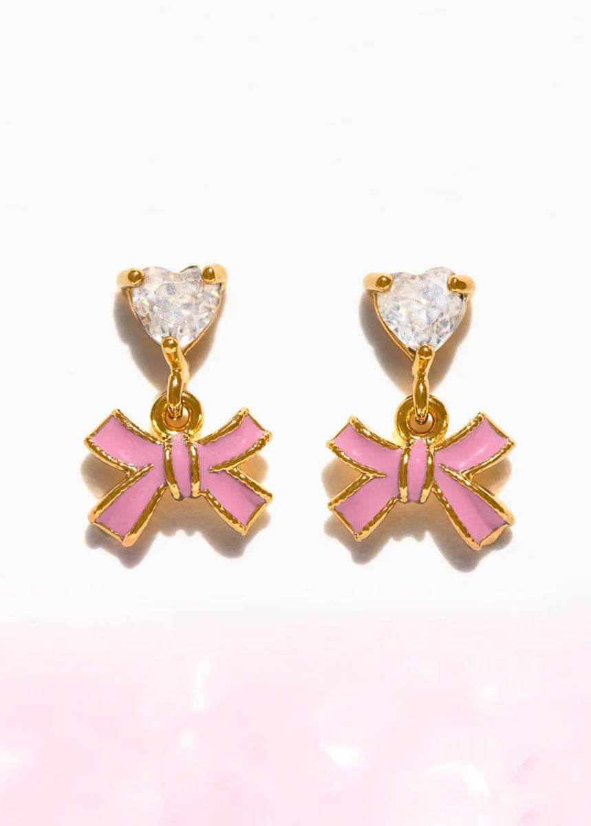 Love Letter Earrings - Gold