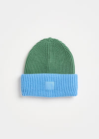 MAD HTR Two-Tone Beanie - Youth - Green & Blue