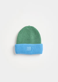 MAD HTR Two-Tone Beanie - Toddler - Green & Blue