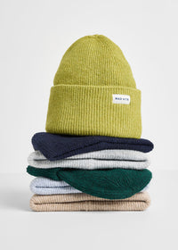 MAD HTR Heather Knit Beanie - Adult - Heather Blue
