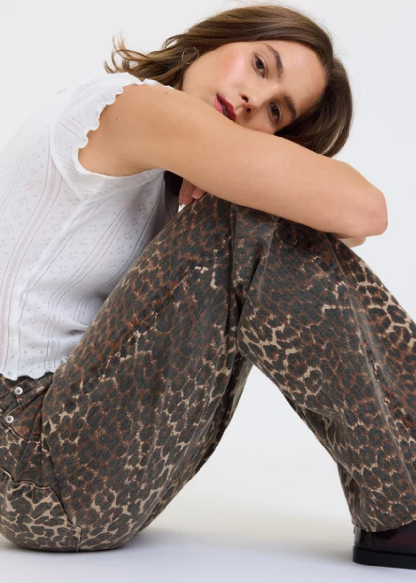 Far Out High-Rise Wide Leg - Cool Cat