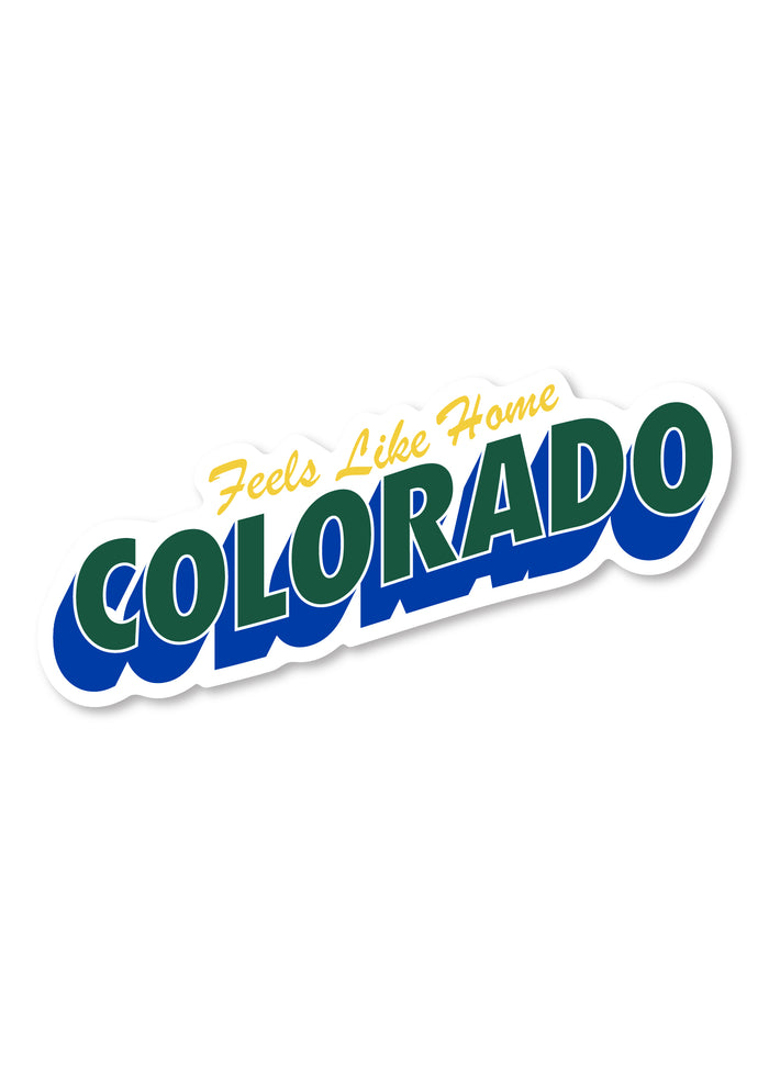 Feels Like Home Sticker - Colorado