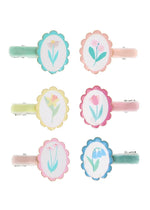 Flower Cameo Hair Clips