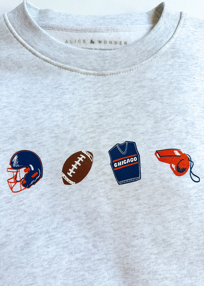 Chicago Football Icons Sweatshirt