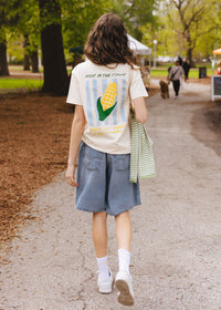 Green City Market Corn Oversized Tee
