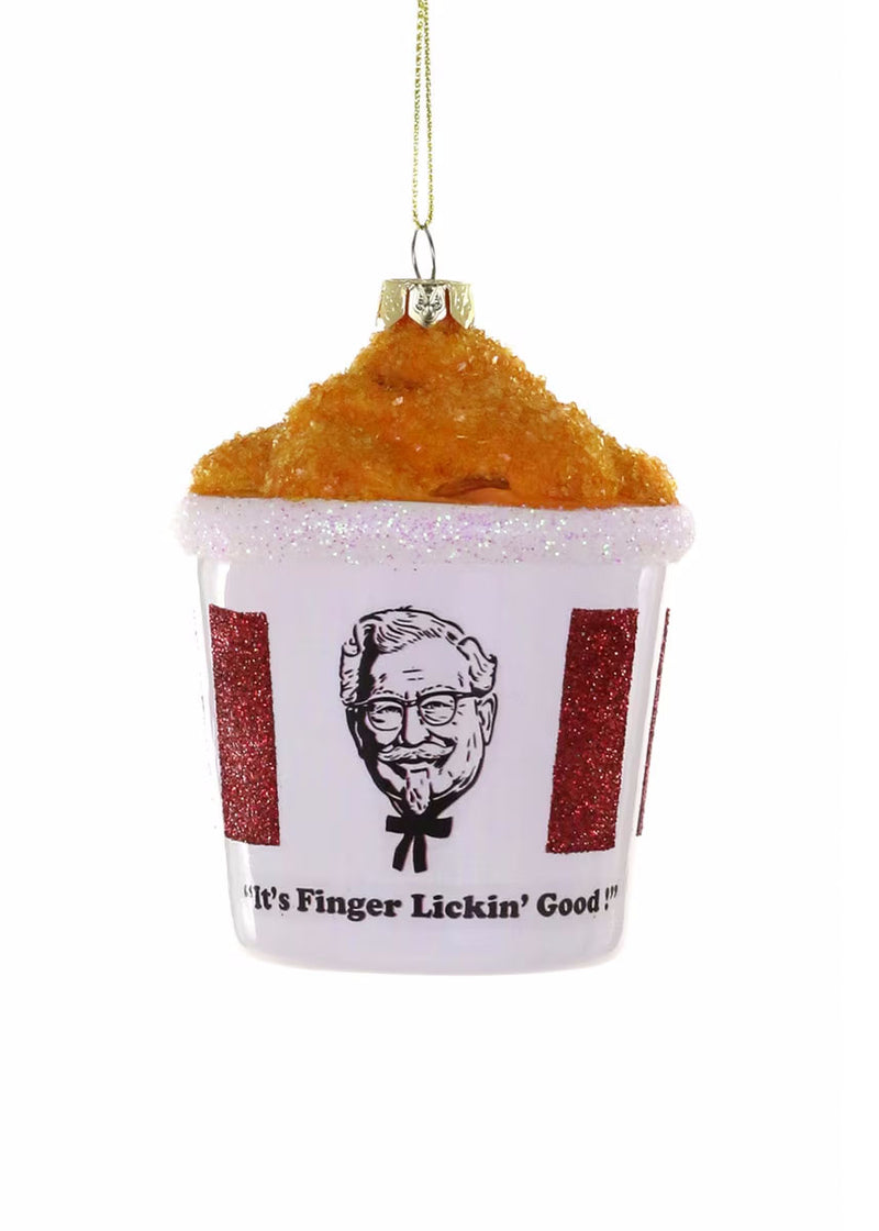 Bucket Of Chicken Ornament