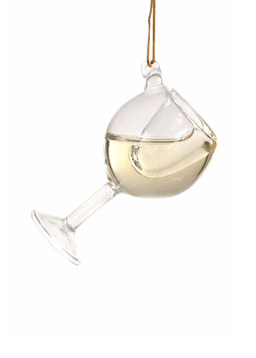 Moscato Wine Glass Ornament