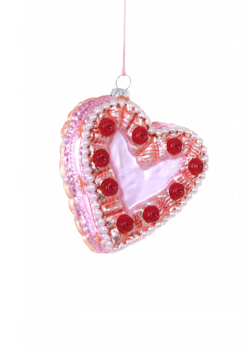 Heart Cake Ornament