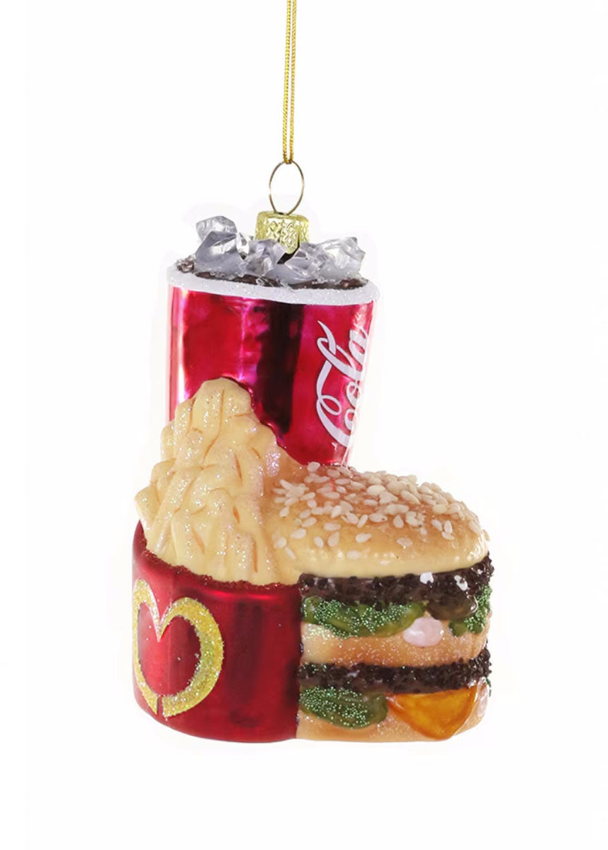 Fast Food Combo Meal Ornament