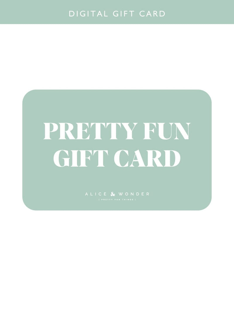 Digital Alice & Wonder Gift Card