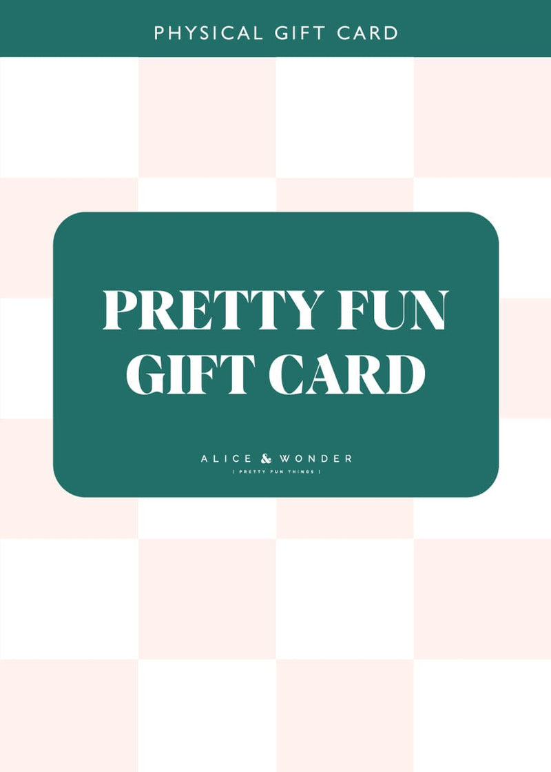 Physical Alice & Wonder Gift Card