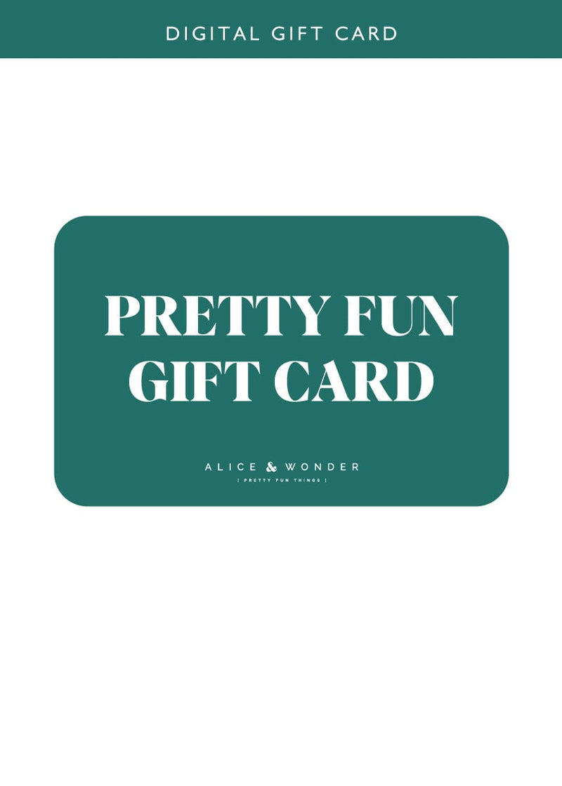 Digital Alice & Wonder Gift Card